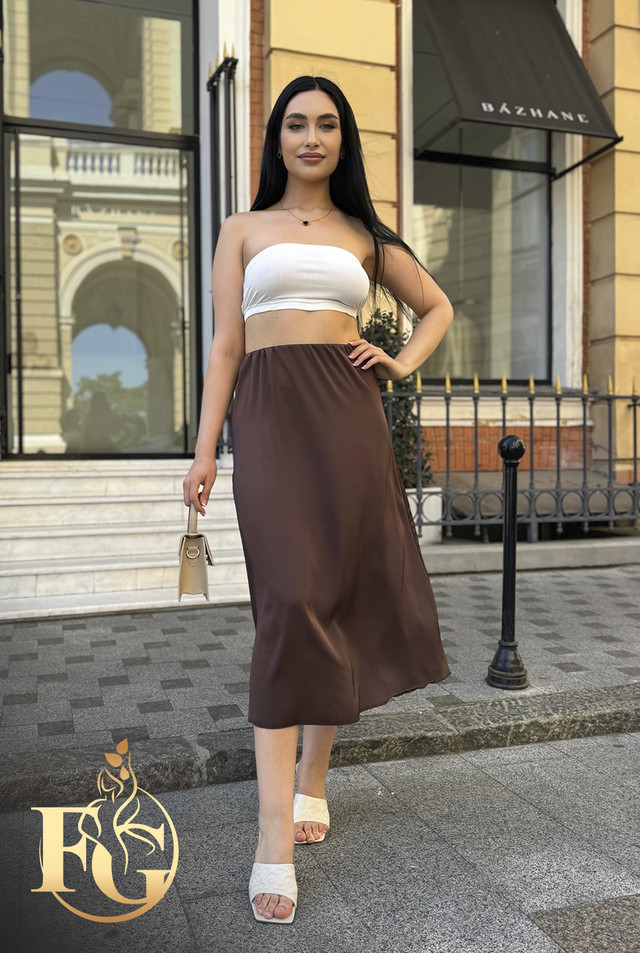 Жіноча шовкова спідниця "Silk" оптом Жіноча шовкова спідниця "Silk" оптом