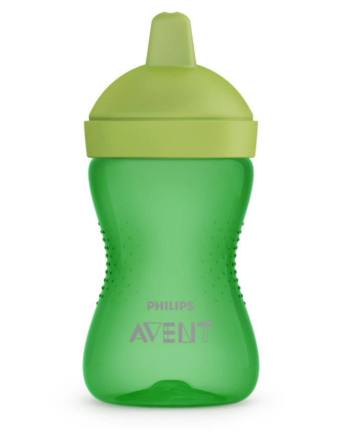 Чашка-непроливайка Philips Avent з твердим носиком з 18 міс 300 мл зелена (Авент) 804/03 (5583)