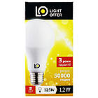 Лампа світлодіодна A65 LightOffer LED-12-022 12W 4000K 220V E27, фото 2