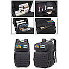 Тактичний похідний рюкзак Solve на 50 л Laser Койот KT6003505, фото 6