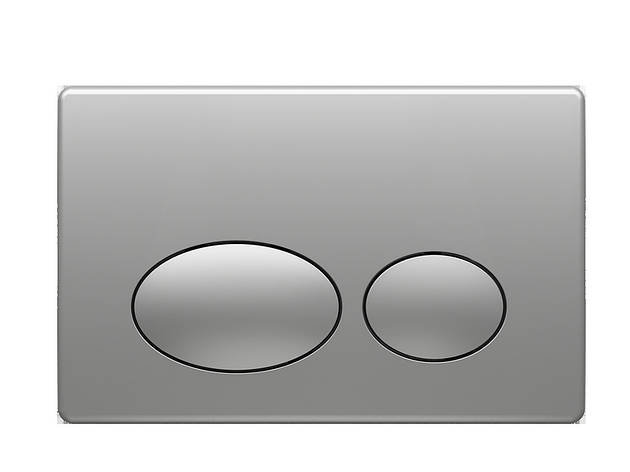Панель змивання Round Matt Chrome, фото 1
