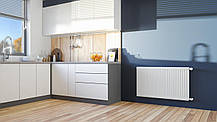 Радіатор сталевий панельний Hi-Therm 22 тип 600x500 бічний, фото 3