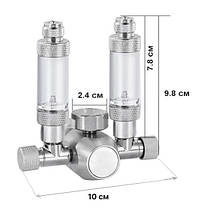CO2 редуктор, ZRDR Double Counter., фото 3