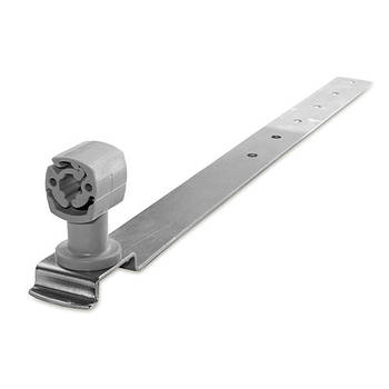 Тримач під черепицю L=330mm сталевий гальванічно оцинкований із пластиком 12/33 OC PL