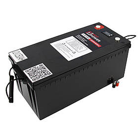 Літій-залізо-фосфатний акумулятор 12V/150AH (1920W*h) із вбудованою BMS-платою