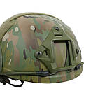 Шолом FAST Future Assault Shell Helmet NIJ IIIA мультикам з покращеними вставками, фото 6