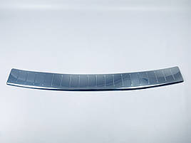 Накладка на задній бампер Peugeot 5008 2017+ Хром-нерж з загибом (TAN24)