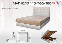 Ліжко Магнолія 160 1120х1620х2100мм Віка матрацна тканина, 1 категорія, фото 6