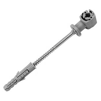 Тримач дроту з дюбелем 200mm пластиковий 01/8/20 PL OC