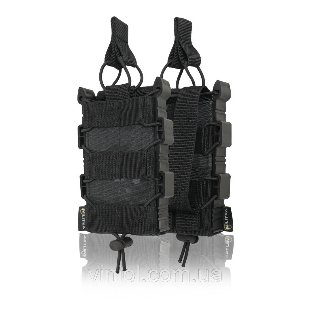 Тактичний підсумок під 1 магазин Militex Black Multicam, фото 1