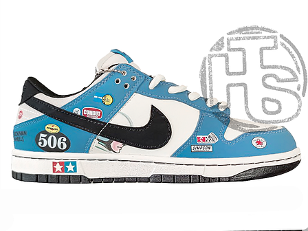 Чоловічі кросівки Nike SB Dunk Racing Buggy White Blue TG1391-506, фото 1