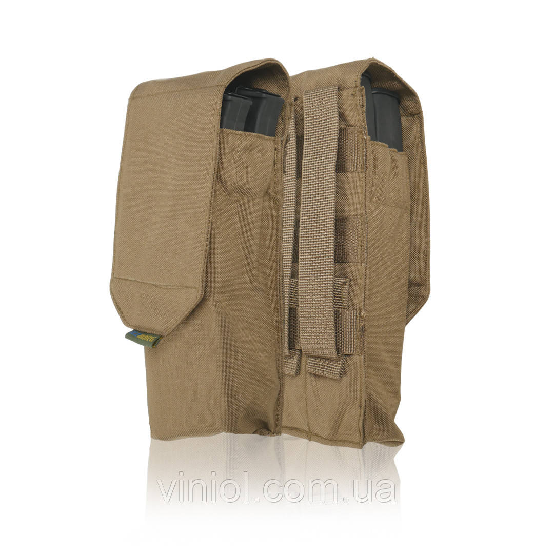 Тактичний підсумок під 2 магазина Kiborg GU Double Mag Pouch Coyote