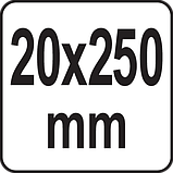 Лопатка на Перфоратор SDS-plus 20 х 250 мм STHOR (23591), фото 3