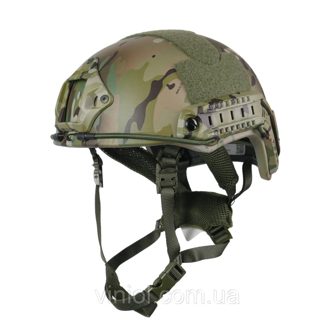 Шолом Балістичний FAST HELMET NIJ IIIA PE Мультикам, фото 1