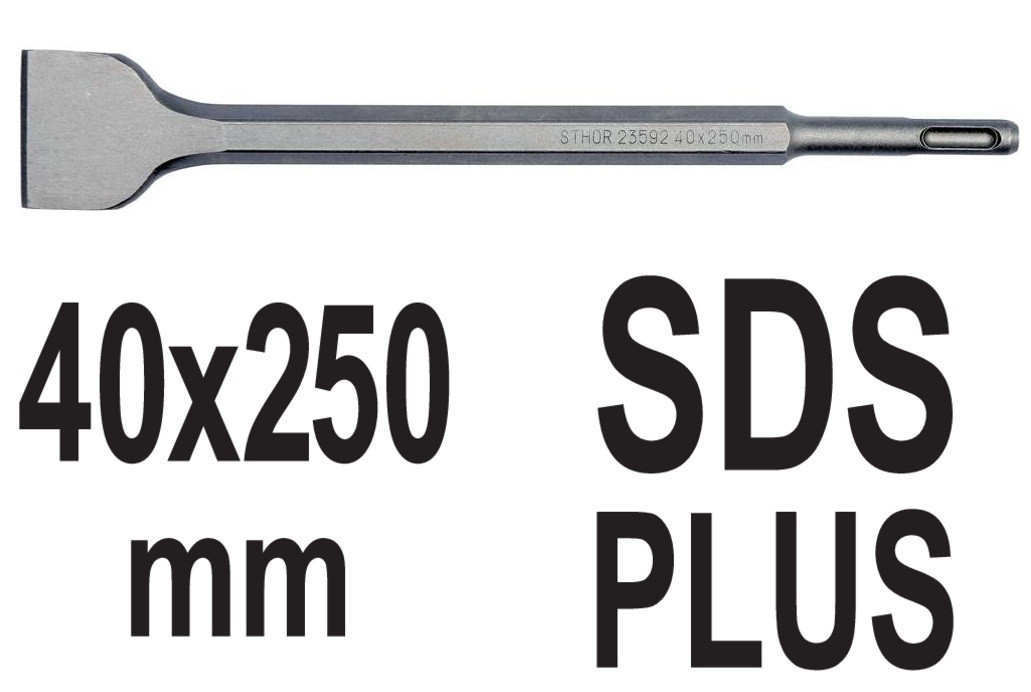 Лопатка на Перфоратор SDS-plus 40 х 250 мм STHOR (23592)