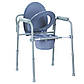 Стілець-туалет, розбірний металевий 136 кг OSD-2110C, фото 2