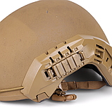 Балістичний шолом Ceradyne 3M N49 Ultra Light NIJ IIIA, Розмір: Medium (50-56см), Колір: Coyote Brown (Б/В), фото 7