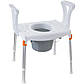 Стілець-туалет 3 в 1, 120 кг. KING-CMD-00, фото 5