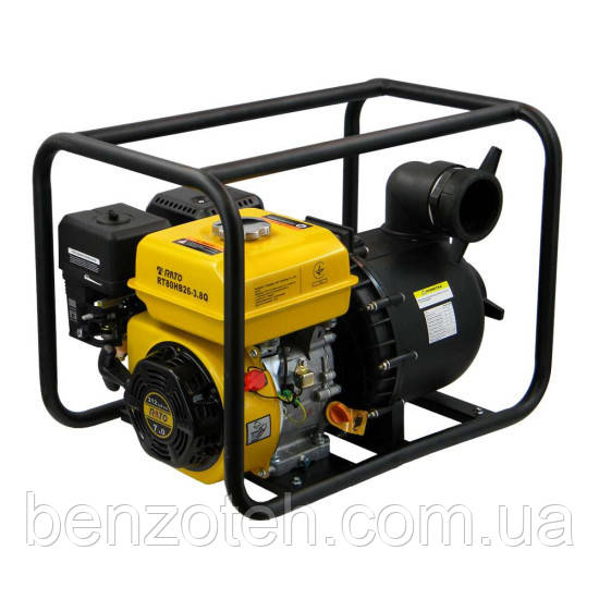 Мотопомпа для хімічних речовин RATO RT80HB26-3.8Q (виробництво, 60 м/год, вхід/вихід 80 мм.)