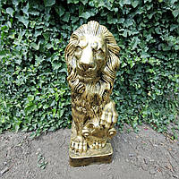 Садова фігура Лев великий з лівим щитом