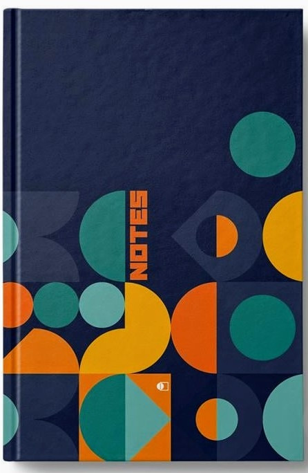 Блокнот діловий клітинка А5 тверда палітурка 240 аркушів