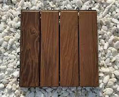 Декінг - Садовий паркет з Термо Ясеня, доріжка для саду