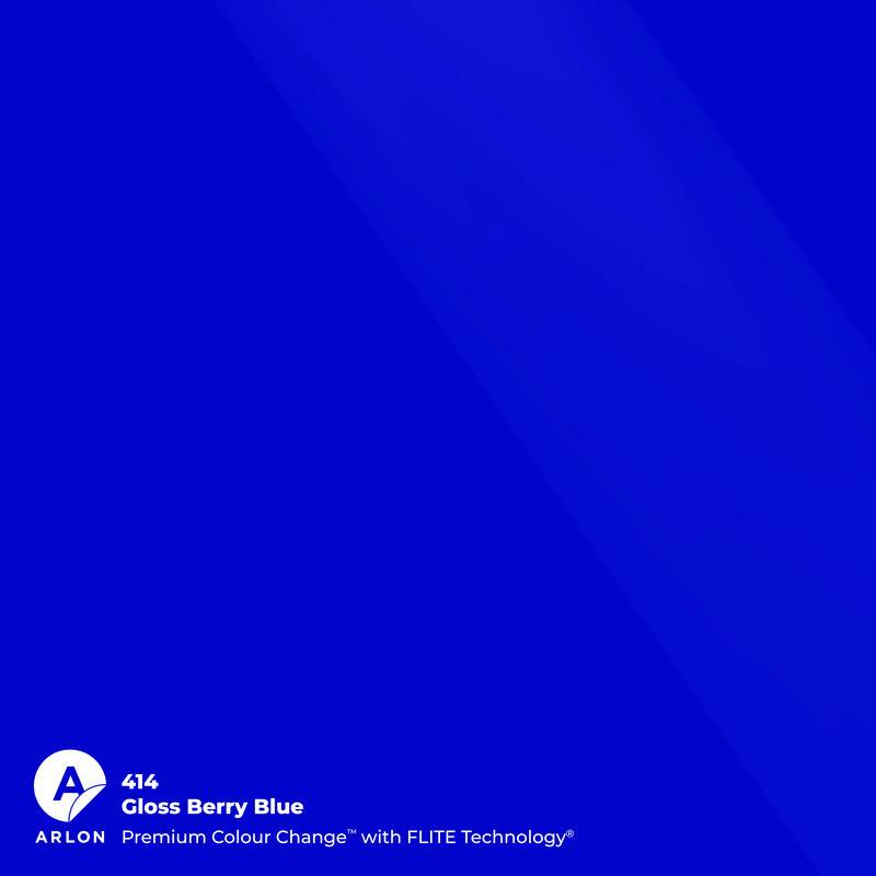 Глянцева плівка Arlon Gloss Berry Blue 414