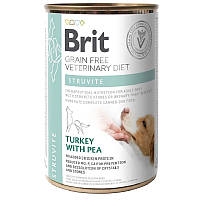 Корм д/соб Бріт Віт Дієт Brit VetDiets Струвіт індичка горох під час лікування та профілактики сечокам'яної хвороби
