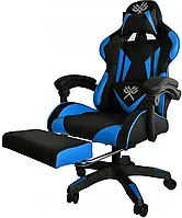 Крісло геймерське з підставкою Malatec Dunmoon Blue (8978)