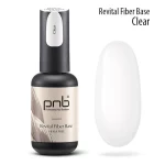 Відновлююча база з нейлоновими волокнами Revital Fiber Base PNB, Clear, HEMA FREE, 8 мл