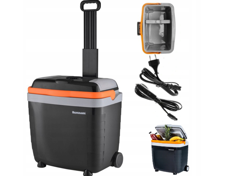 Холодильник для автомобіля (автохолодильник) 28 л Ravanson Автохолодильники термоелектричні, фото 1