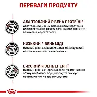 Сухий корм для котів при захворюваннях печінки Royal Canin Hepatic свійський птах 2 кг, фото 6