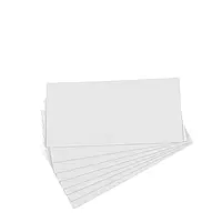 Підкладка 16х4 см (0,5 мм) під еклер (ламінована), біла