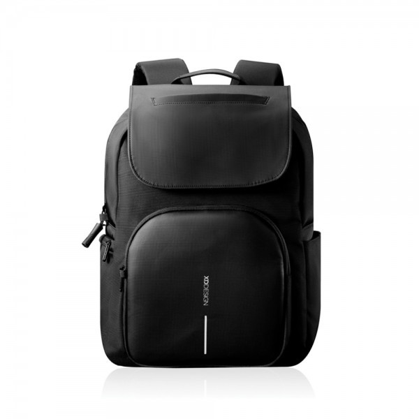 Рюкзак міський "Soft Daypack" захист від крадіжок, порізів, чорний