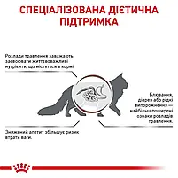Сухий корм для котів при захворюваннях шлунково-кишкового тракту Royal Canin Gastro Intestinal свійський птах 2 кг, фото 5