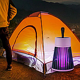 Лампа від комарів знищувач для комах Electrik Shock Електрична пастка для комах, фото 5