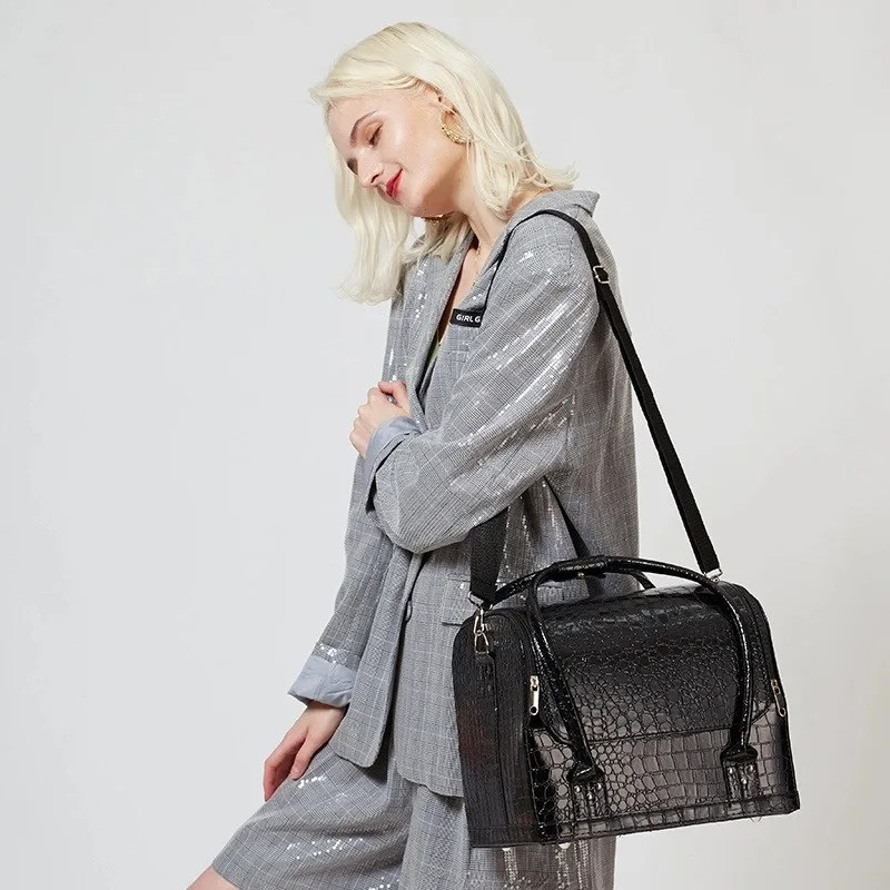 Сумка кейс майстра манікюру, візажиста Органайзер косметичка для манікюрного приладдя Б'ютікейс валіза, фото 1