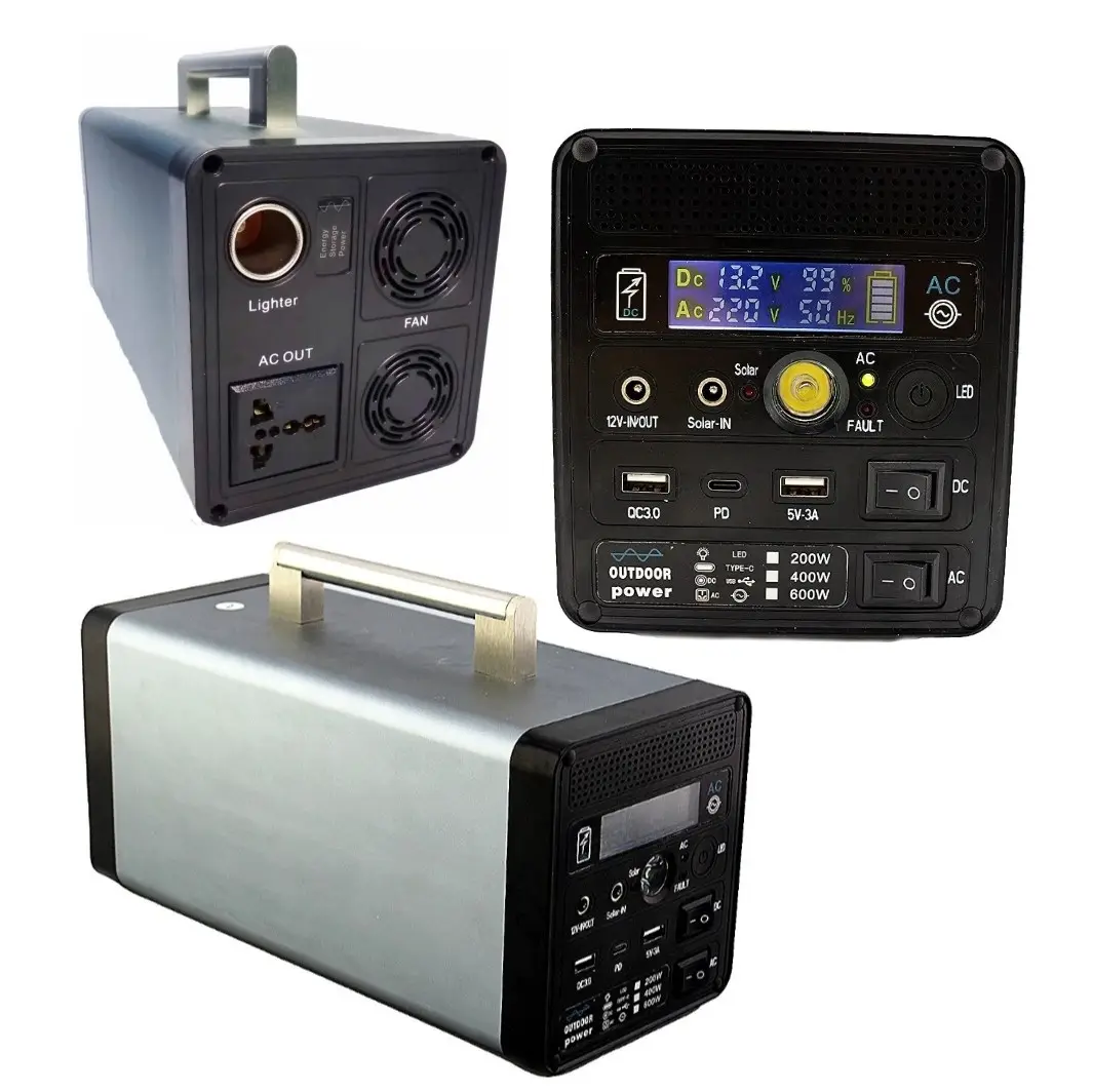 Зарядна станція портативна 600W, 448Вт/год LiFePo 35A 8448