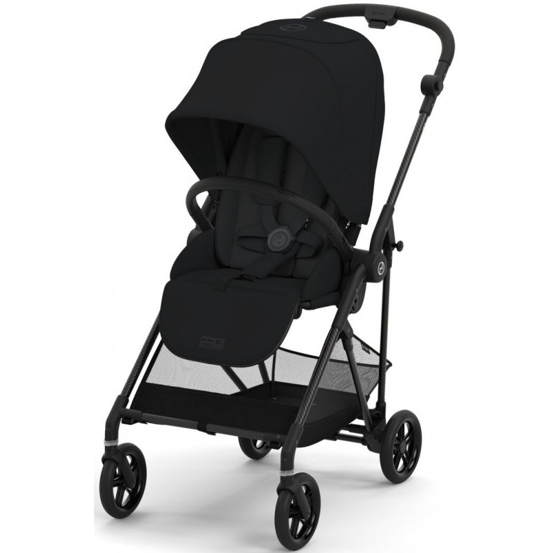 Cybex - Прогулянкова коляска Melio Carbon (Magic Black)