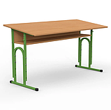 Парта 05 4-6 зр. гр. рег. 1200х500  пряма стільниця \ з нахилом, фото 2