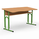 Парта 05 4-6 зр. гр. рег. 1200х500  пряма стільниця \ з нахилом, фото 8