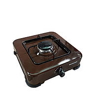 Газова плита однокомфорочна Nurgaz NG-3005 + Балон Rudyy 15л + редуктор зі шлангом + пальник на балон у подарунок, фото 4