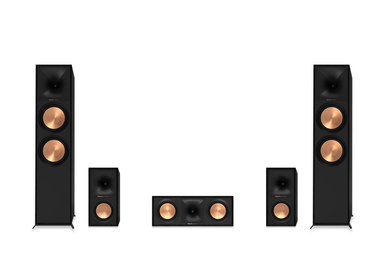 Комплект акустики Klipsch R-800F 5.0 (R-800F+R-50M+R-50C), фото 1