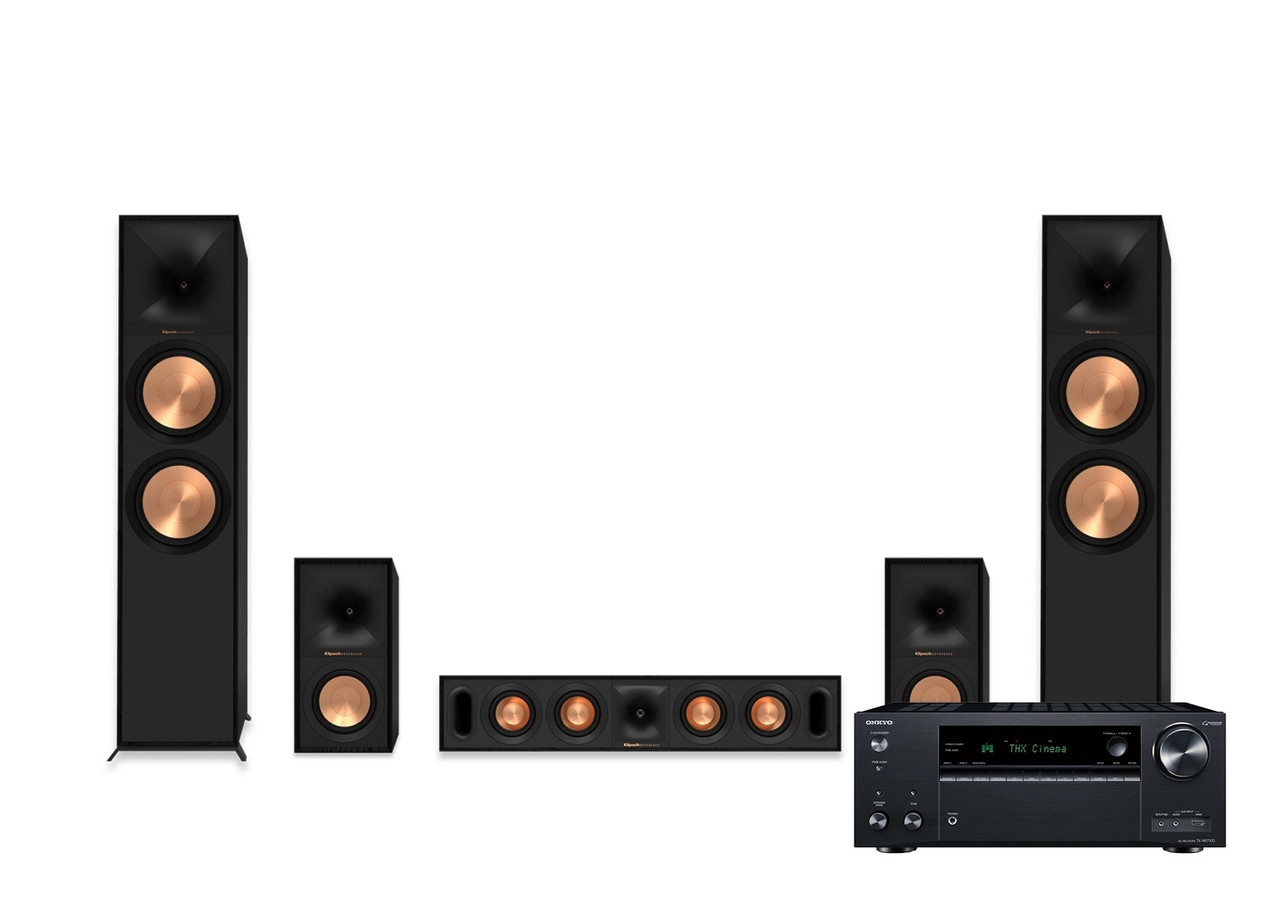 Комплект Onkyo TX-NR7100+ Klipsch R-800F 5.0 (R-800F+R-50M+R-30C), фото 1