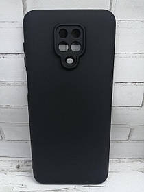 Чохол для Xiaomi Redmi Note 9S,9 Pro накладка з кільцем бампер протиударний з магнітом чорний