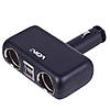 Розгалужувач прикурювача VOIN PULSO SC-2004 2 виходи + 2 USB 2400 mA 12/24V змінний кут нахилу + запобіжник, фото 4