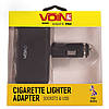 Розгалужувач прикурювача VOIN PULSO SC-2004 2 виходи + 2 USB 2400 mA 12/24V змінний кут нахилу + запобіжник, фото 2