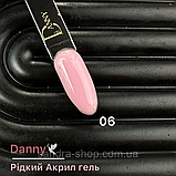 DANNY LIQUID POLYGEL (рідкий акрил-гель) №06 15 ml, фото 3