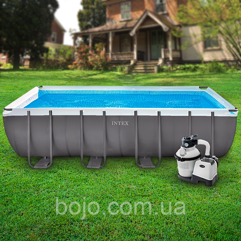 Каркасний прямокутний басейн 17203 л / 549х274х132 см INTEX 26356