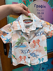 Комплект дитячий Сорочка Шорти (6-9м)  (YOLA.BABY.SHOP)